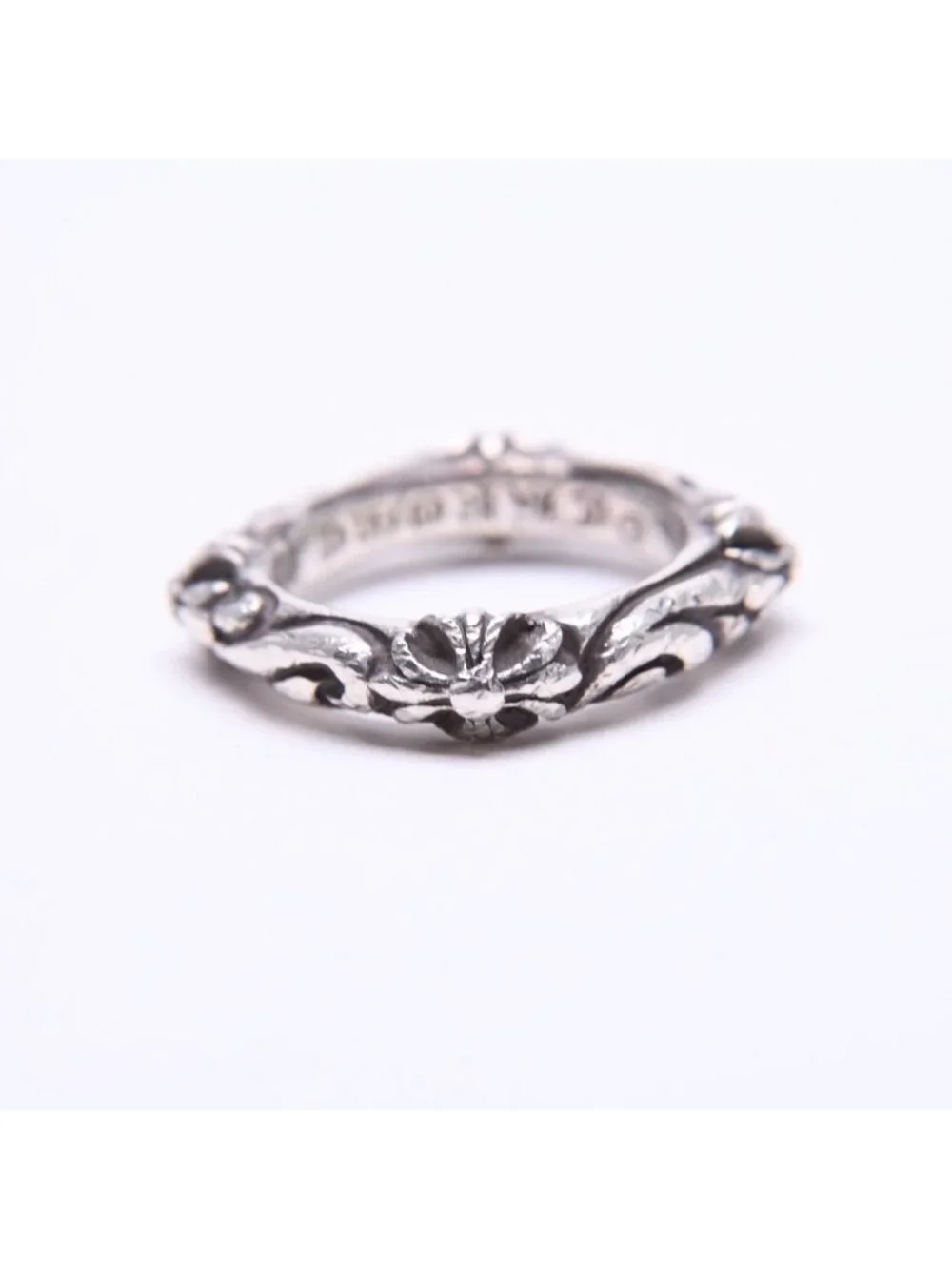 Chrome Hearts Sbt Band Ring 925 Sterling Silver